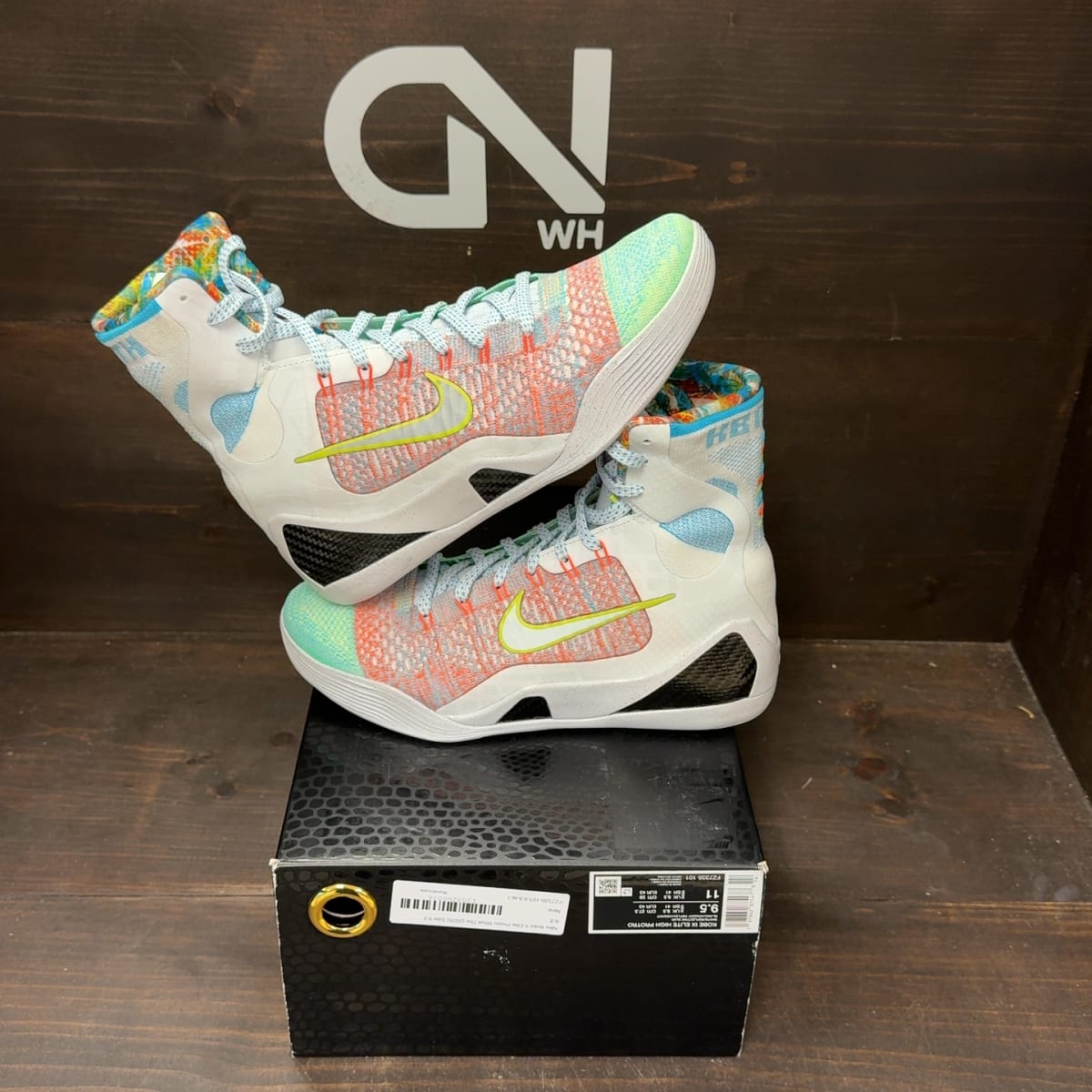 Nike Kobe 9 Elite Protro What The (2025) Size 9.5 - front