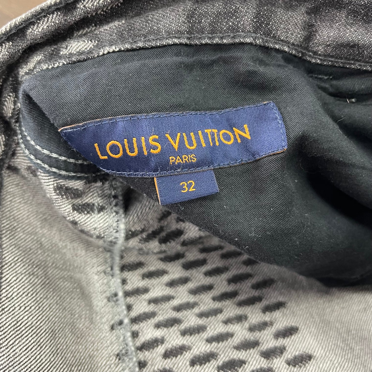 Louis Vuitton Nigo Grey Denim Jeans (USED)