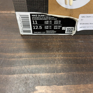 Nike Dunk Low Off-White Lot 1 Size 11 (Pre-Owned) - aux