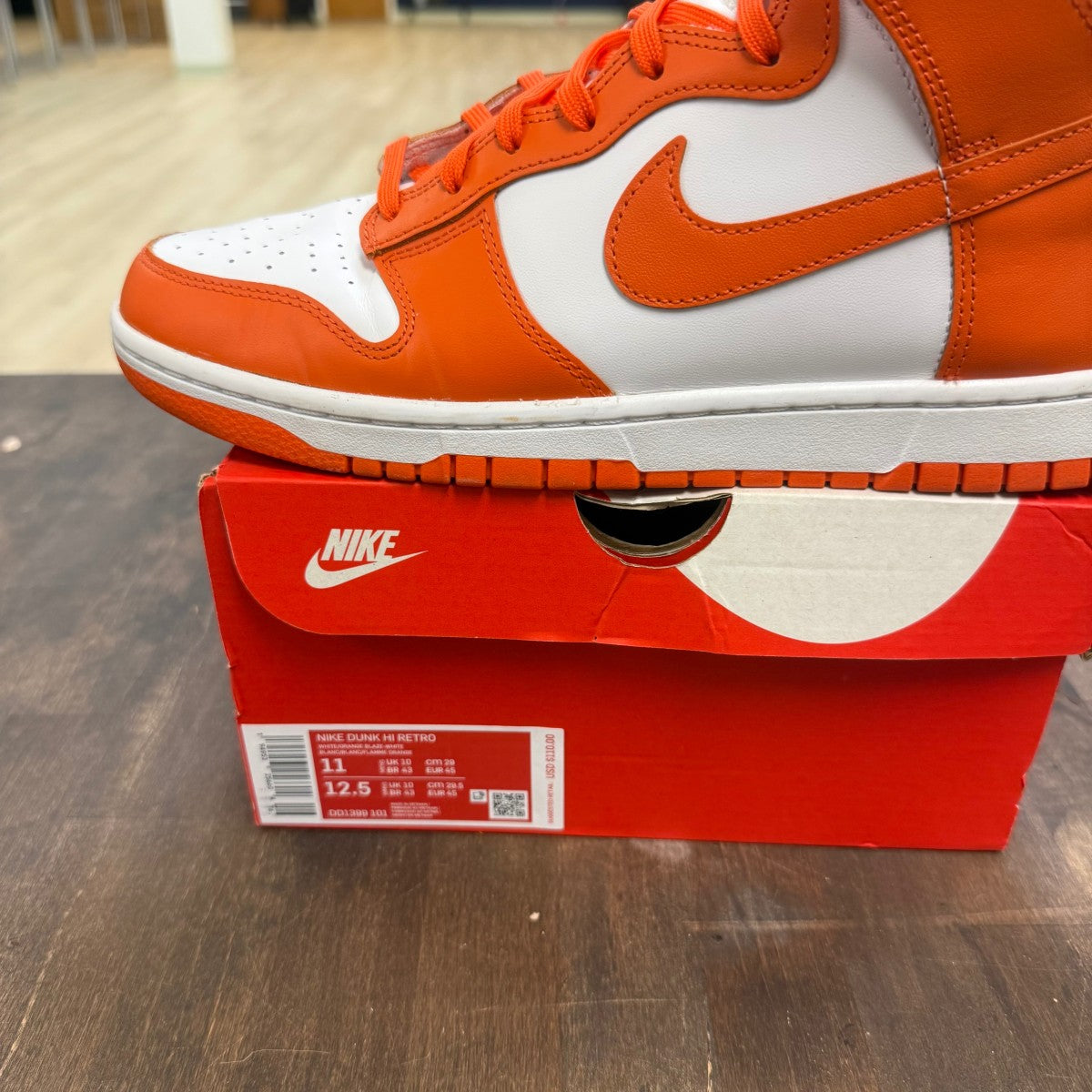 Nike Dunk High Syracuse (2021) - Image 6
