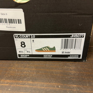 adidas VL Court 2.0 Preloved Green - Image 9