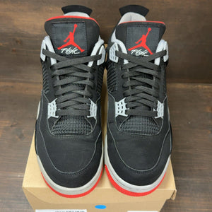 Jordan 4 Retro Bred (2019) Size 11 (Pre-Owned) - Image 3