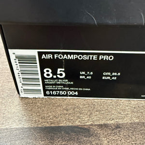 Nike Air Foamposite Pro Silver Surfer - Image 6