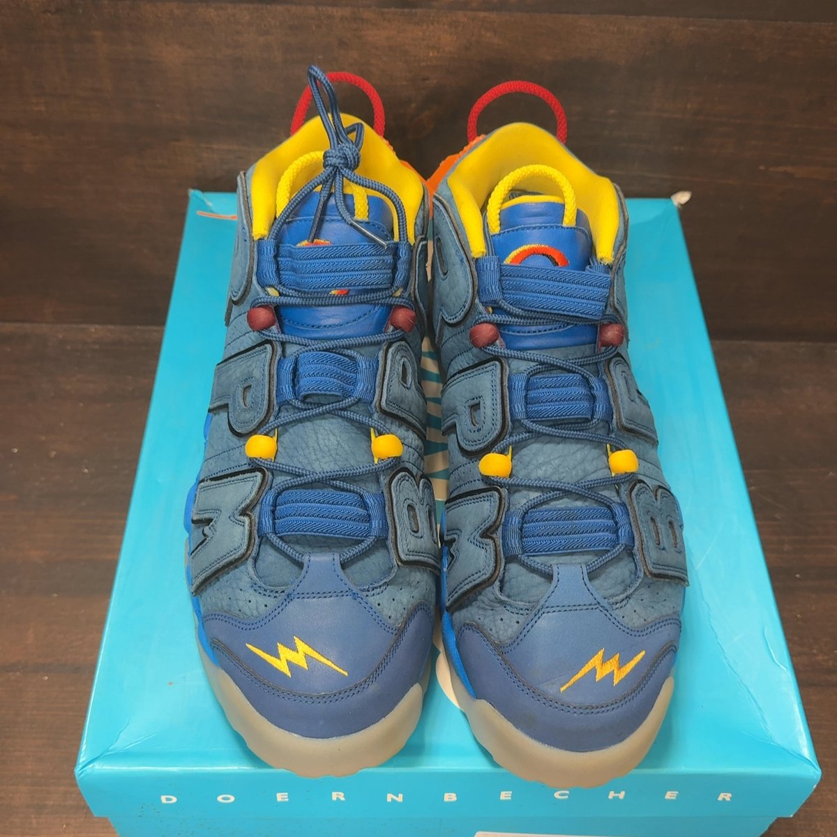 Nike Air More Uptempo Doernbecher (2017) Size 13 (Pre-Owned) - tag