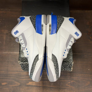 Jordan 3 Retro Racer Blue Size 9 (Pre-Owned) - aux