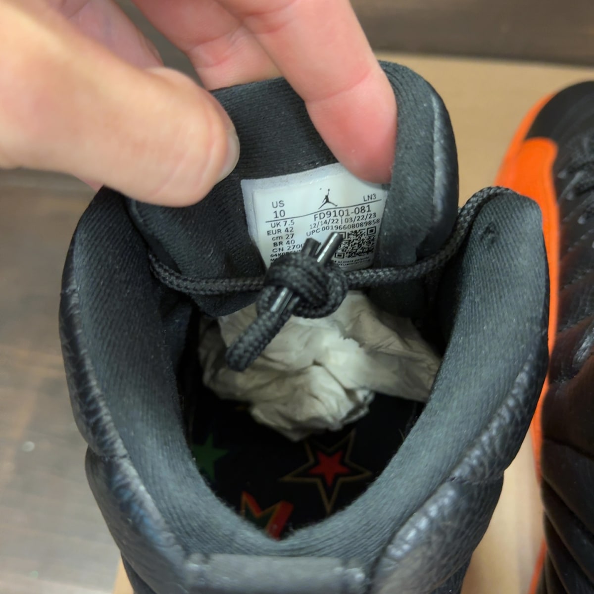 Jordan 12 Retro WNBA All-Star Brilliant Orange (Women's) Size 10W (Pre-Owned) - Image 7