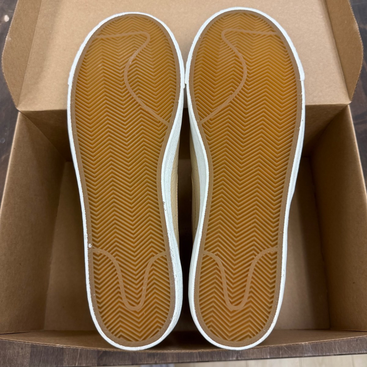 Nike Blazer Mid Premium Linen/Summit White Size 12 (Pre-Owned) - Image 5