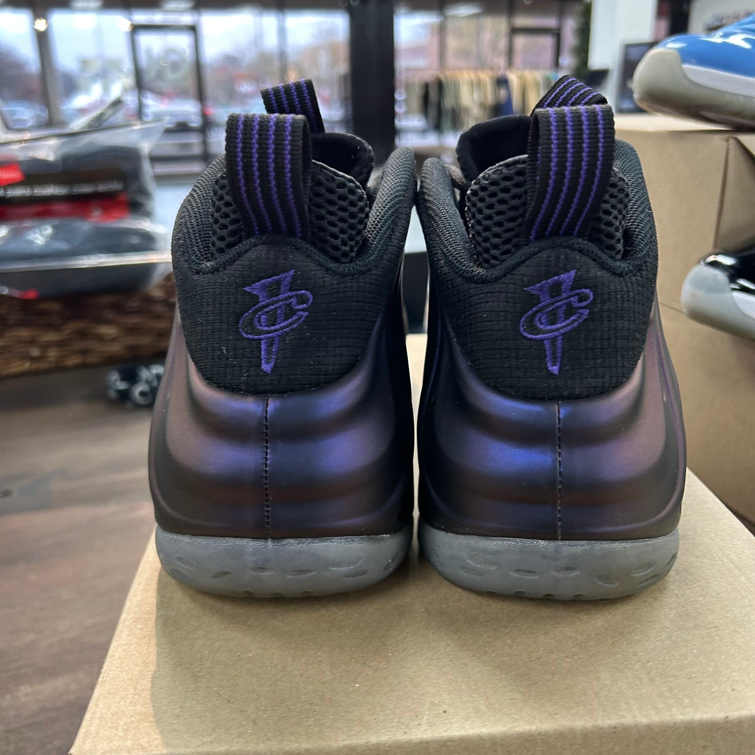 Eggplant Nike Air Foamposite One (USED, No Box)