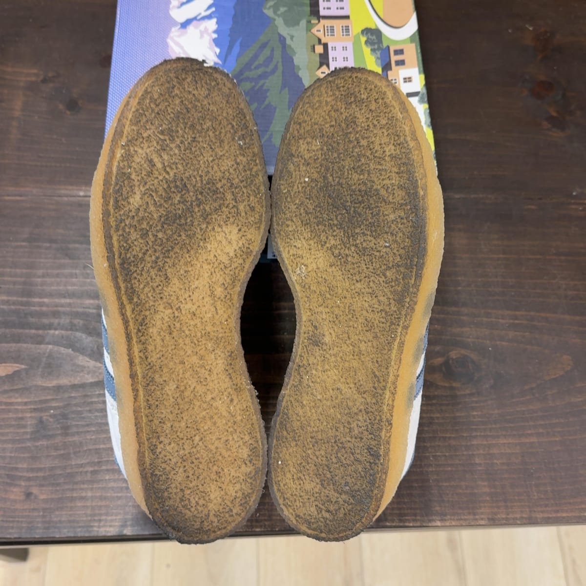 adidas Clarks 8th Street AS350 by Ronnie Fieg Kith Loyalty Porgram Elevation Blue Size 9 (Pre-Owned) - aux