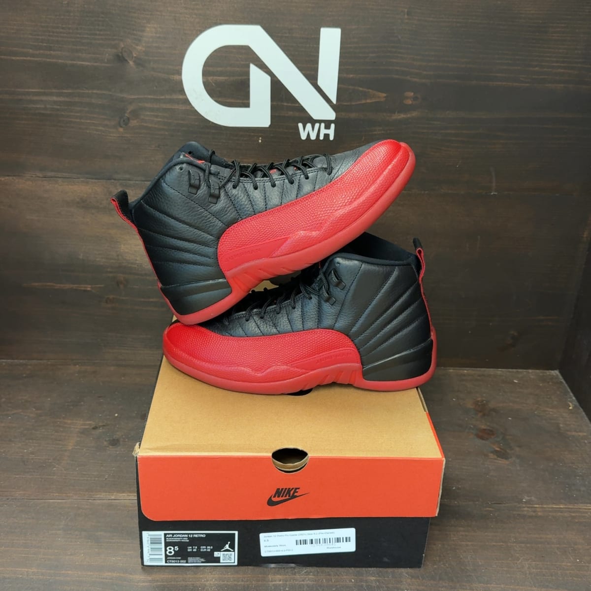 Jordan 12 Retro Flu Game (2025) Size 8.5 (Pre-Owned) - front