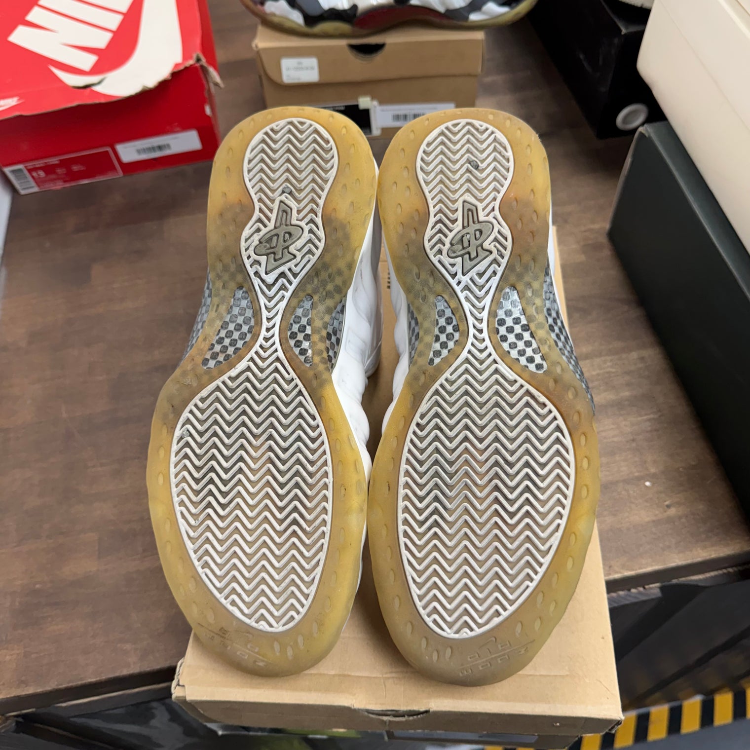 Nike Air Foamposite One White Out (US 13) (USED)