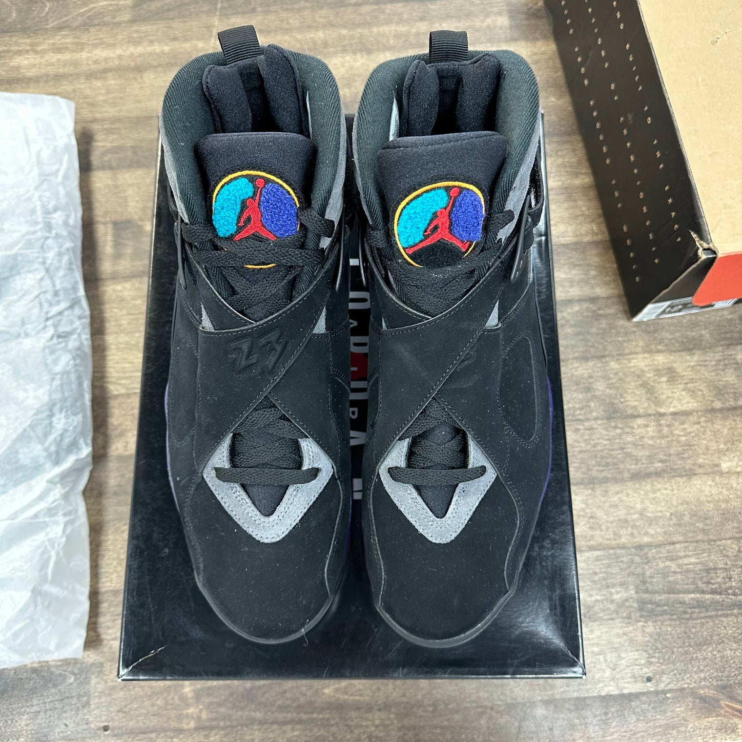 Aqua Jordan 8 Retro (2025) (USED)