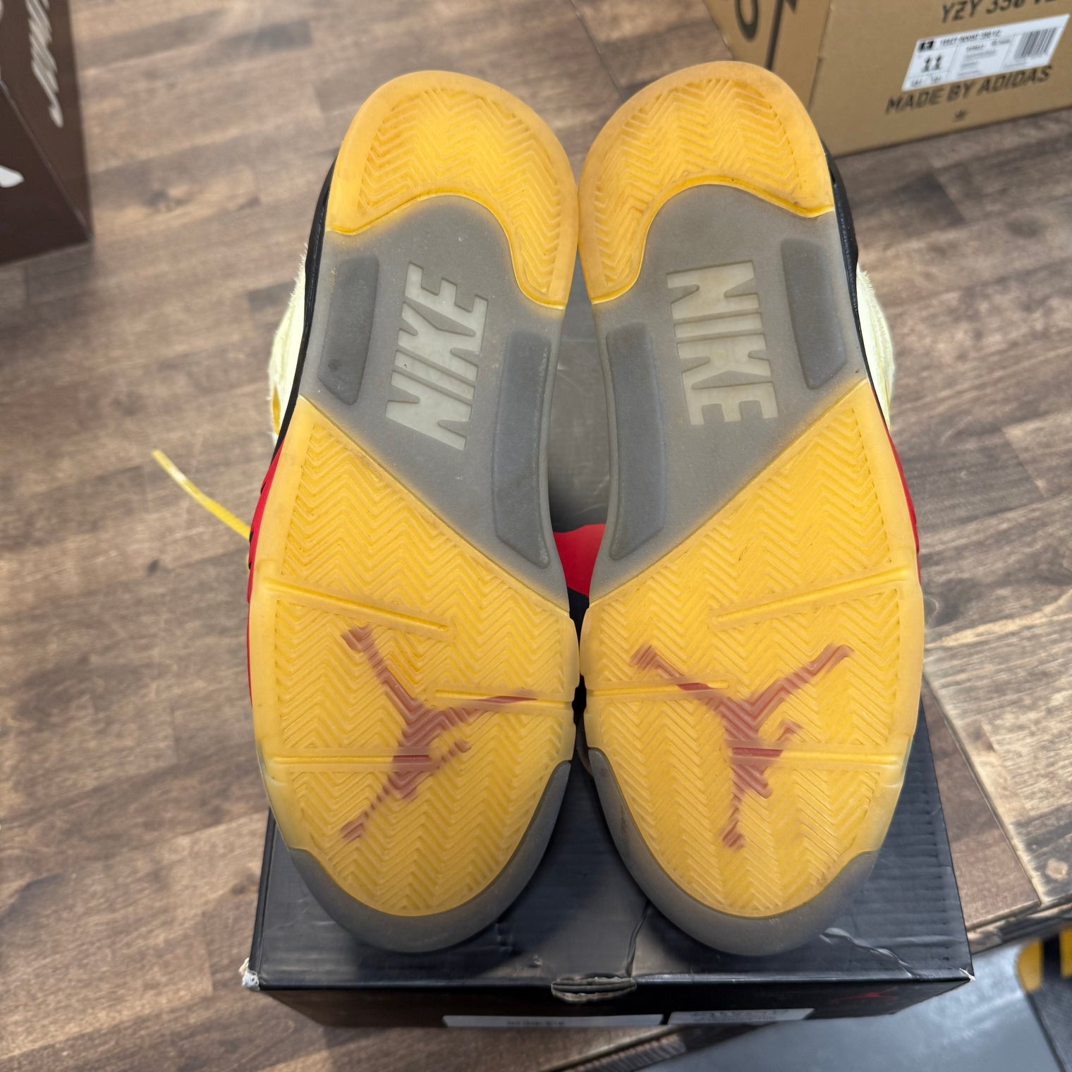 Sail Off-White Jordan 5 (USED)