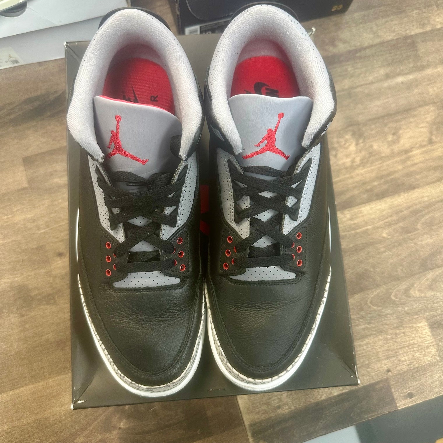 Black Cement Jordan 3 Retro (2024) (USED)