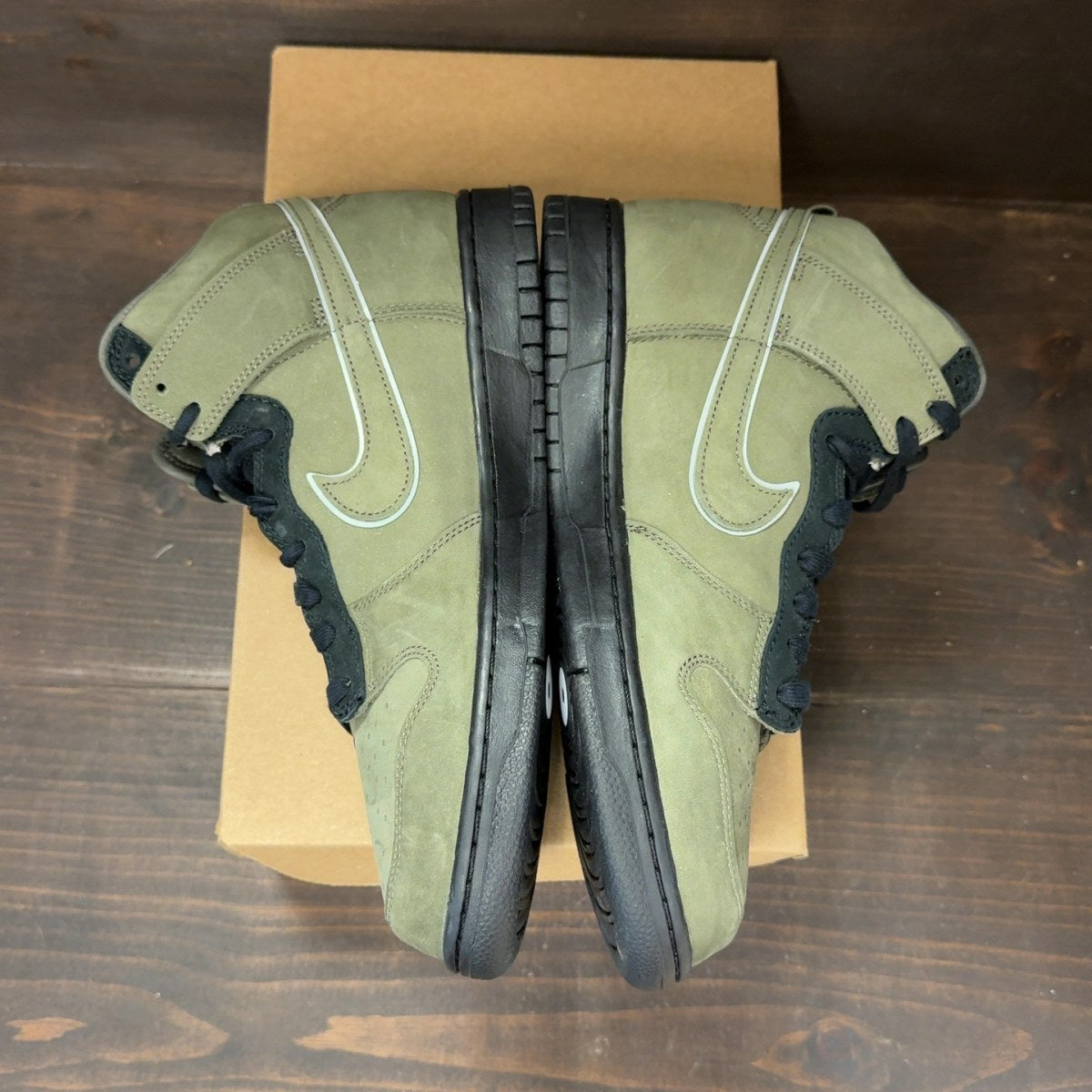 Nike Dunk High Soulgoods Olive Size 10.5 (Pre-Owned) - Image 4