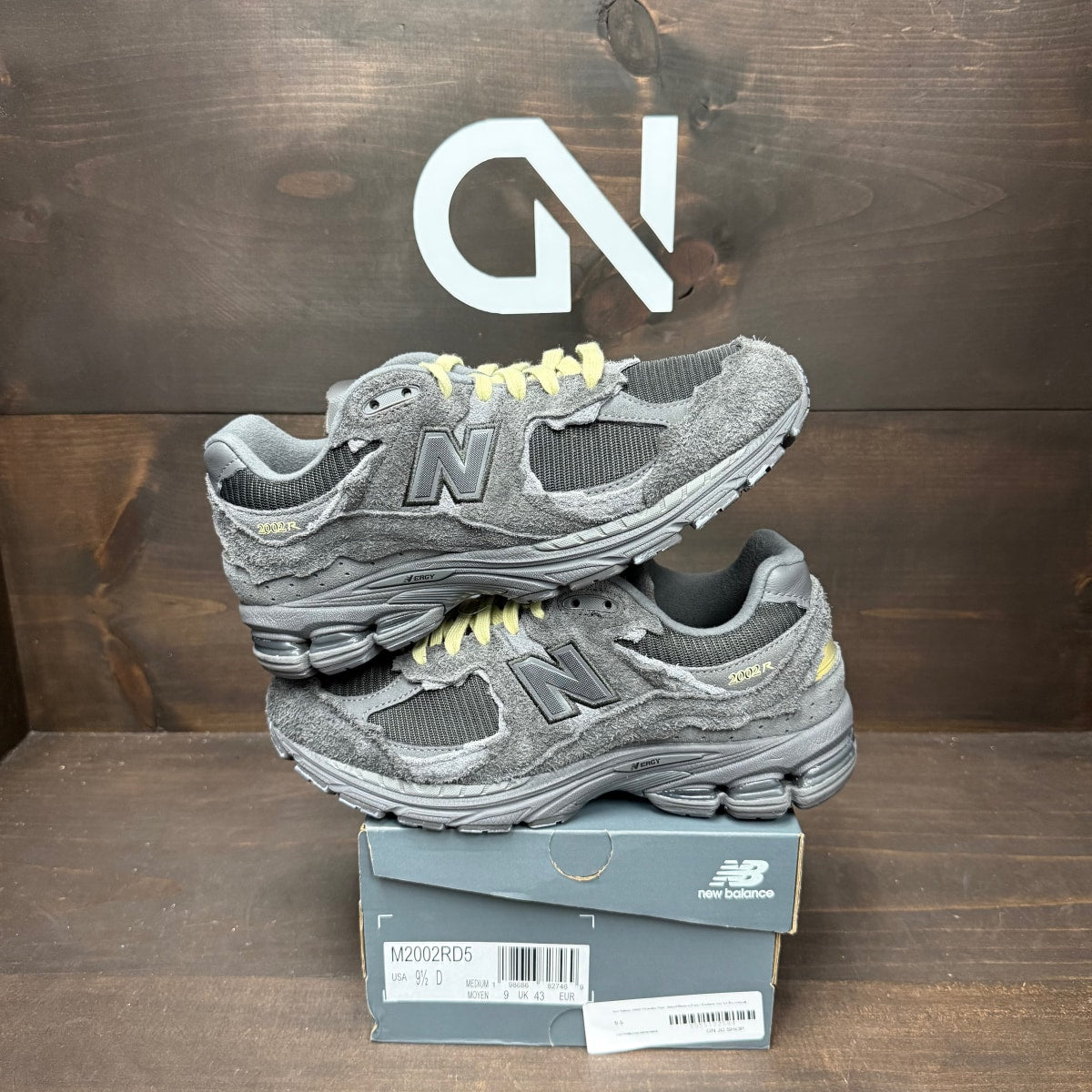New Balance 2002R 'Protection Pack - Natural Blackened' size? Exclusive Size 9.5 (Pre-Owned) - Image 1