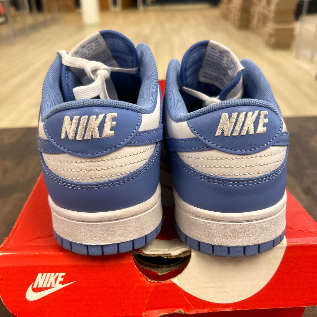 Nike Dunk Low Polar Blue Size 10.5 (Pre-Owned) - Image 4