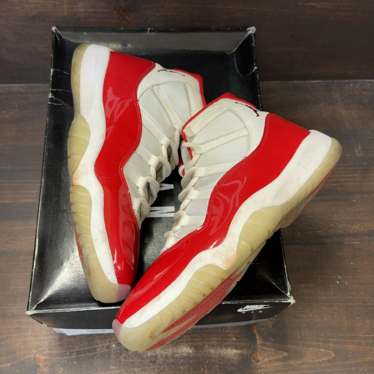 Jordan 11 Retro Cherry (2022) Size 10.5 (Pre-Owned) - Image 2