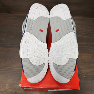 Nike Air Trainer 1 White Midnight Navy Medium Grey - Image 5