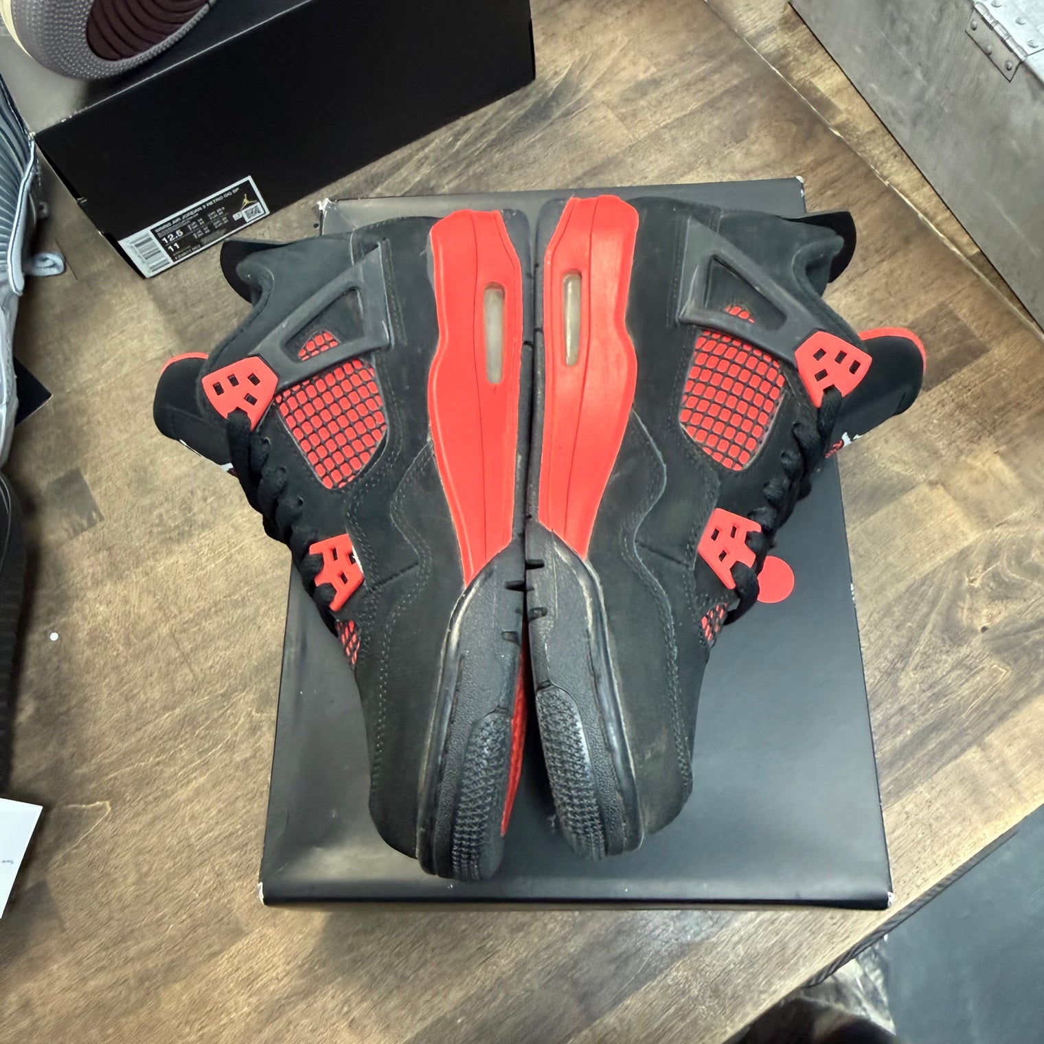 Red Thunder Jordan 4 Retro (GS) (USED)