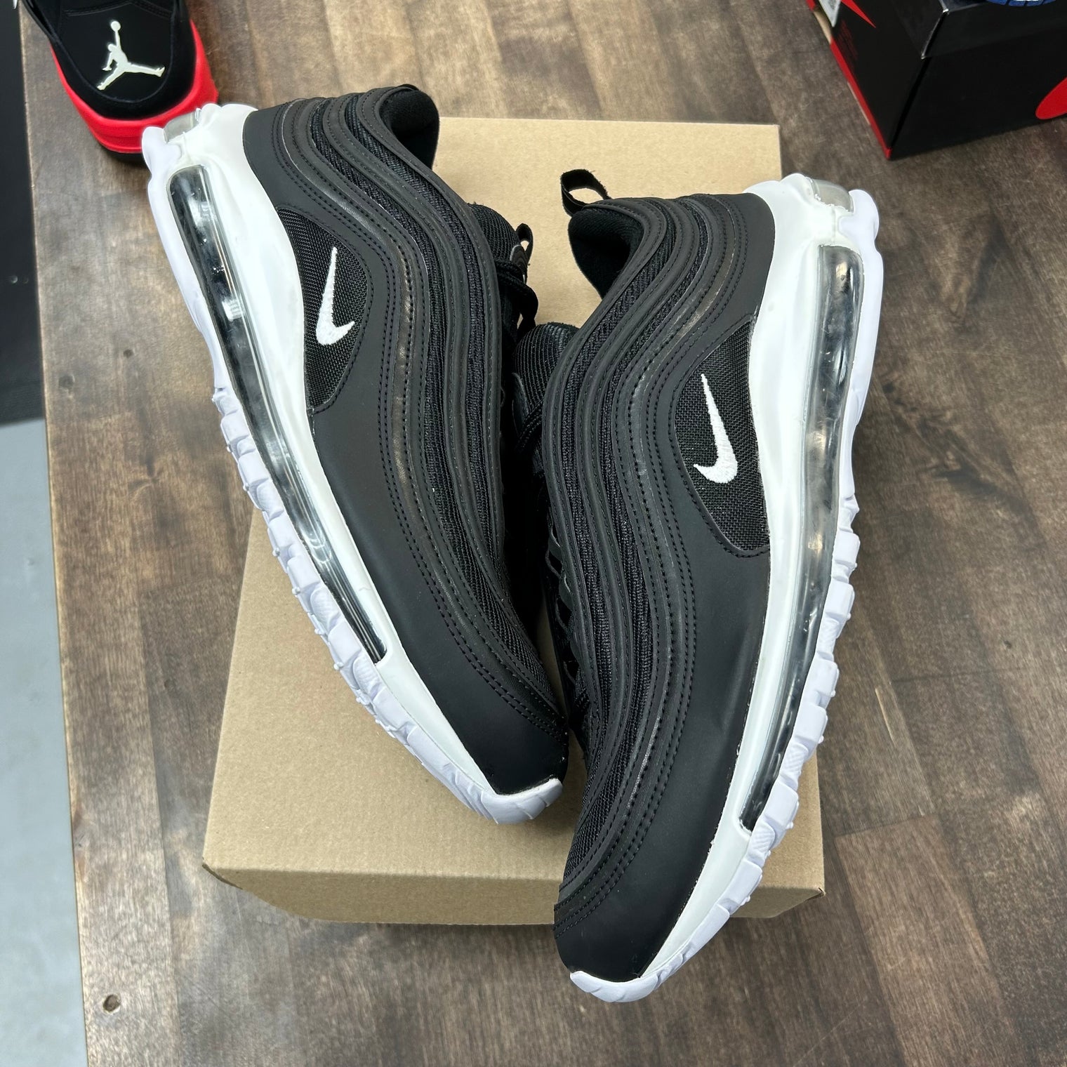 Black White Air Max 97 (USED, No Box)