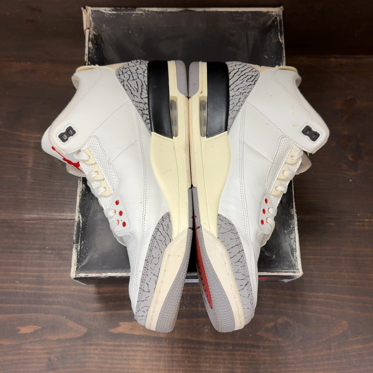 Jordan 3 Retro White Cement Reimagined Size 13 (Pre-Owned) - aux