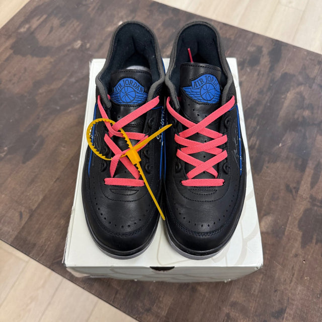 Jordan 2 Retro Low SP Off-White Black Blue - Image 2