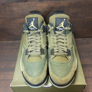 Jordan 4 Retro SE Craft Medium Olive Size 11.5 (Pre-Owned) - tag