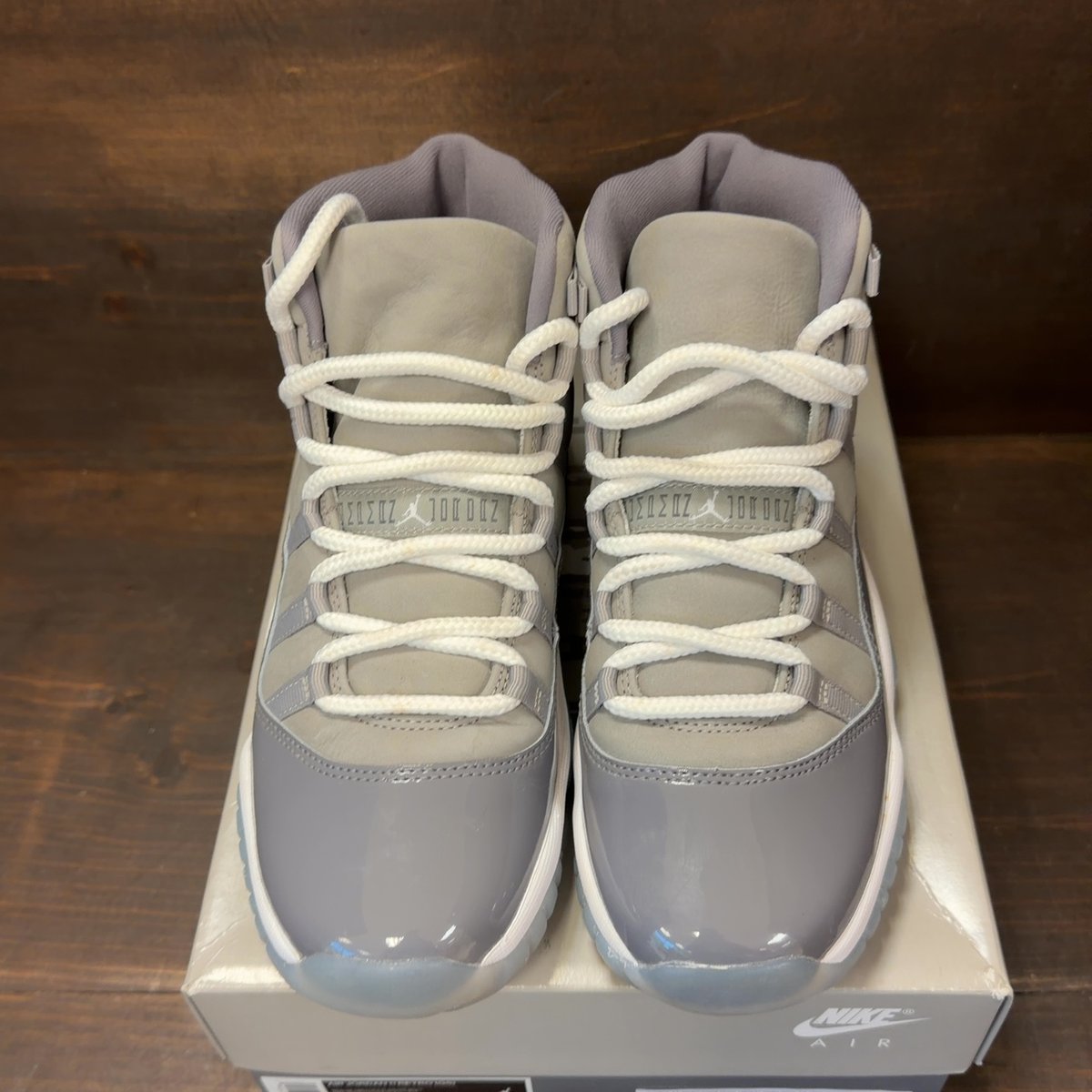 Jordan 11 Retro Cool Grey (2021) (GS) Size 7Y (Pre-Owned) - tag