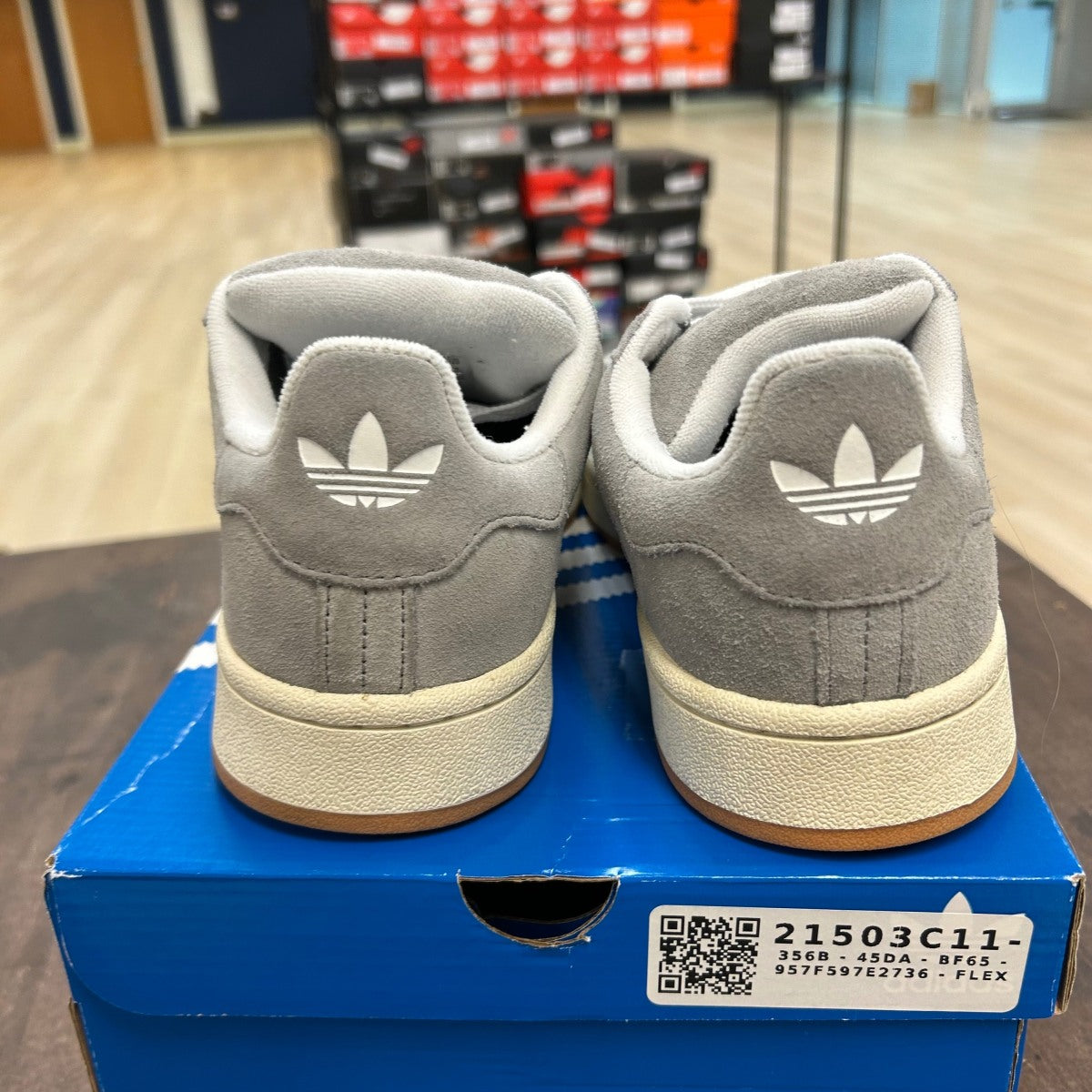 adidas Campus 00s Grey White - Image 4