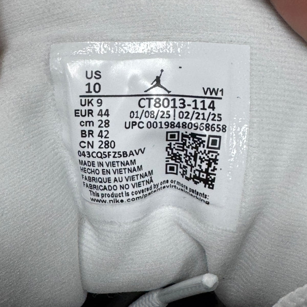 Jordan 12 Retro French Blue (2025) Size 10 (Pre-Owned) - aux