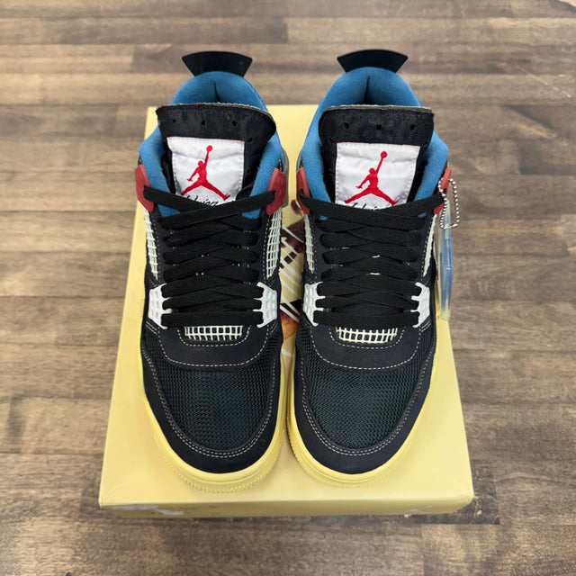 Jordan 4 Retro Union Off Noir (US 8) (USED)