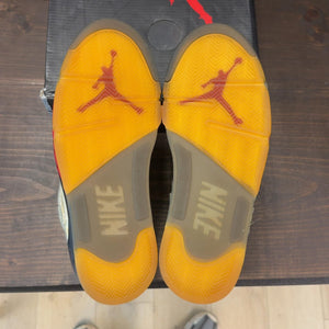 Jordan 5 Retro Off-White Sail Size 9.5 (Pre-Owned) - aux