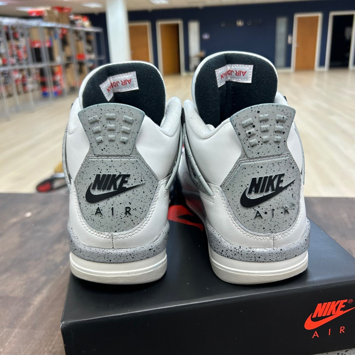 Jordan 4 Retro White Cement (2025) (GS) - Image 3