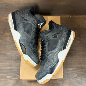 Jordan 4 Retro Black Laser Size 11 (Pre-Owned) - Image 2