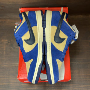 Nike Dunk Low LX Blue Suede (Women's) Size 13.5W - Image 4