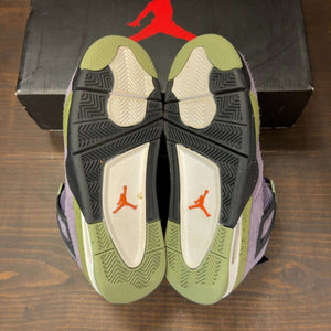 Jordan 4 Retro Canyon Purple (Women's) Size 8.5W (Pre-Owned) - aux