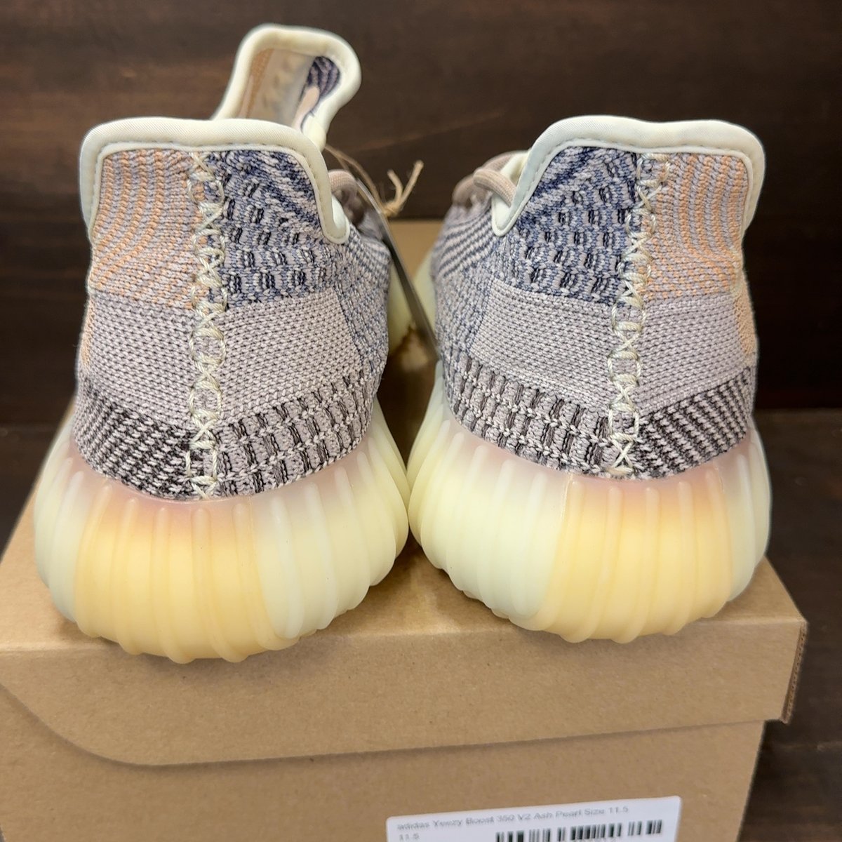 adidas Yeezy Boost 350 V2 Ash Pearl Size 11.5 - aux