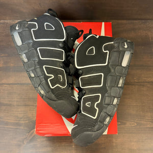 Nike Air More Uptempo Black White - Image 2