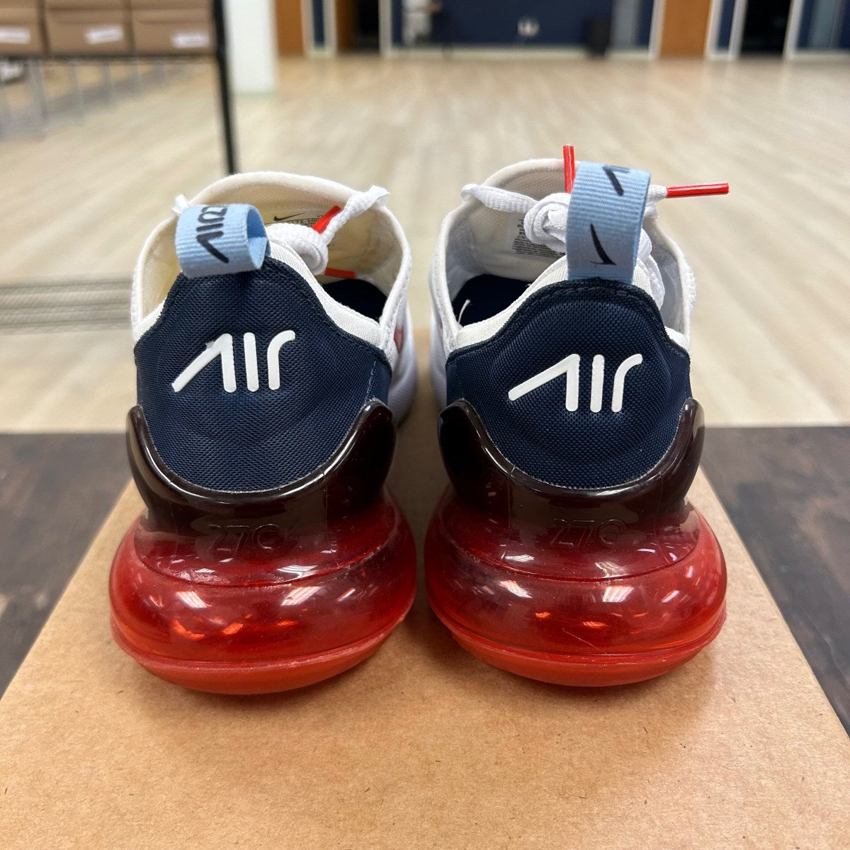 Nike Air Max 270 USA Red Air Bubble Size 6.5 (Pre-Owned) - Image 4