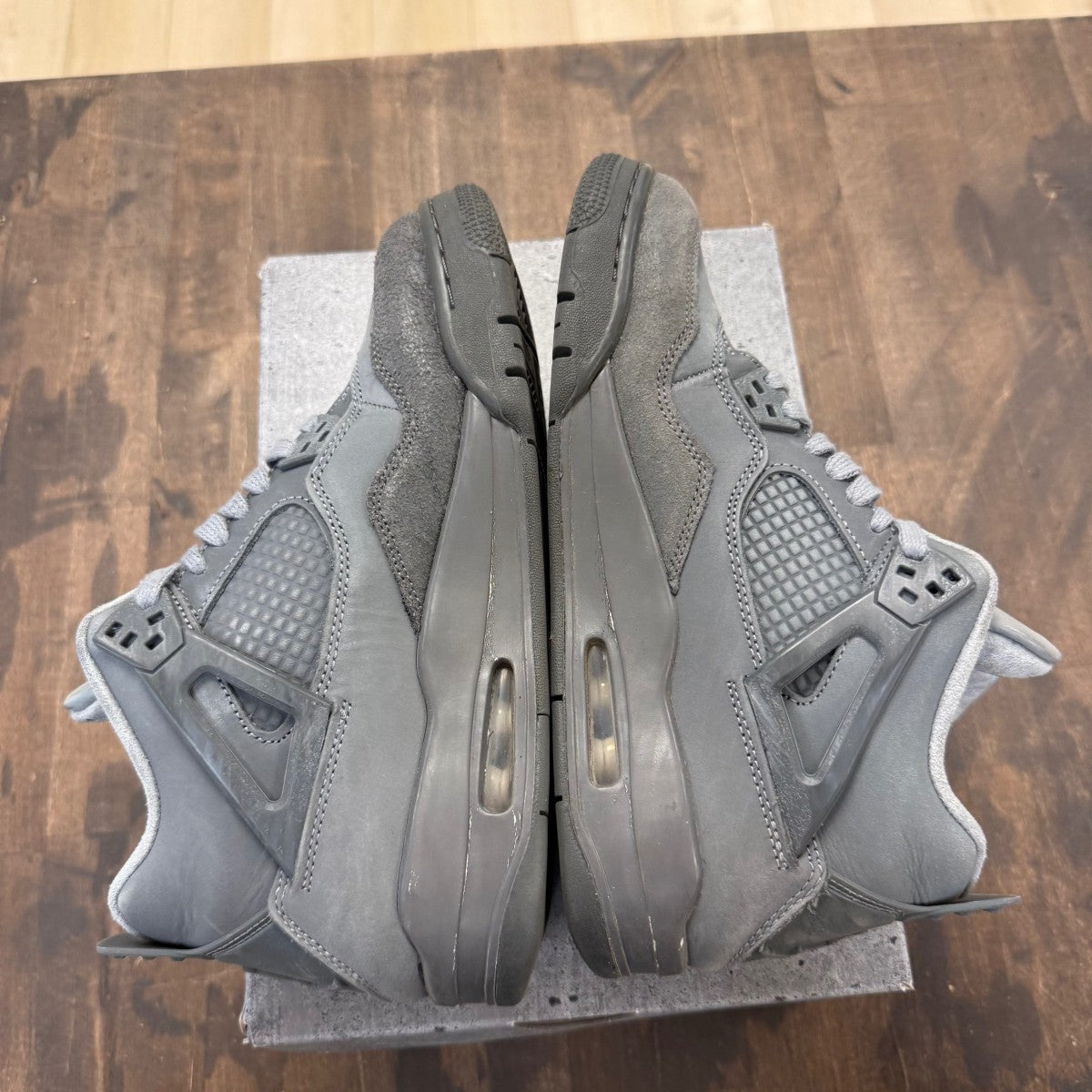 Jordan 4 Retro SE Paris Olympics Wet Cement (GS) - Image 5