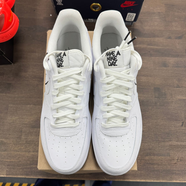 Have a Great White Nike Air Force 1 Low (Lightly Worn, No Box)