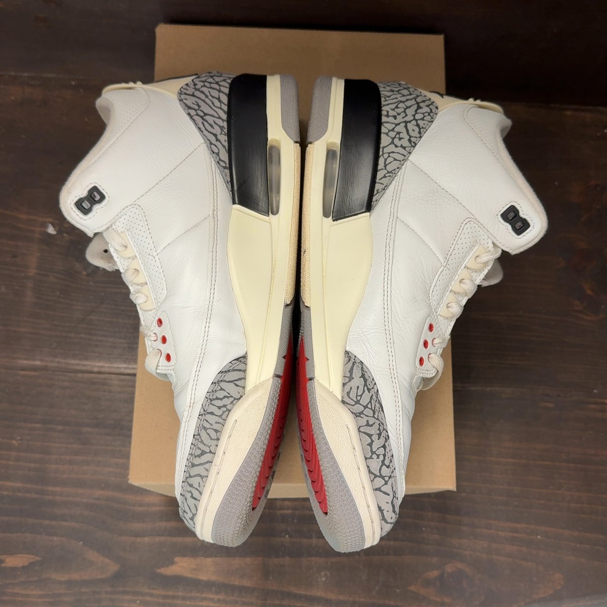 Jordan 3 Retro White Cement Reimagined Size 12 (Pre-Owned) - aux