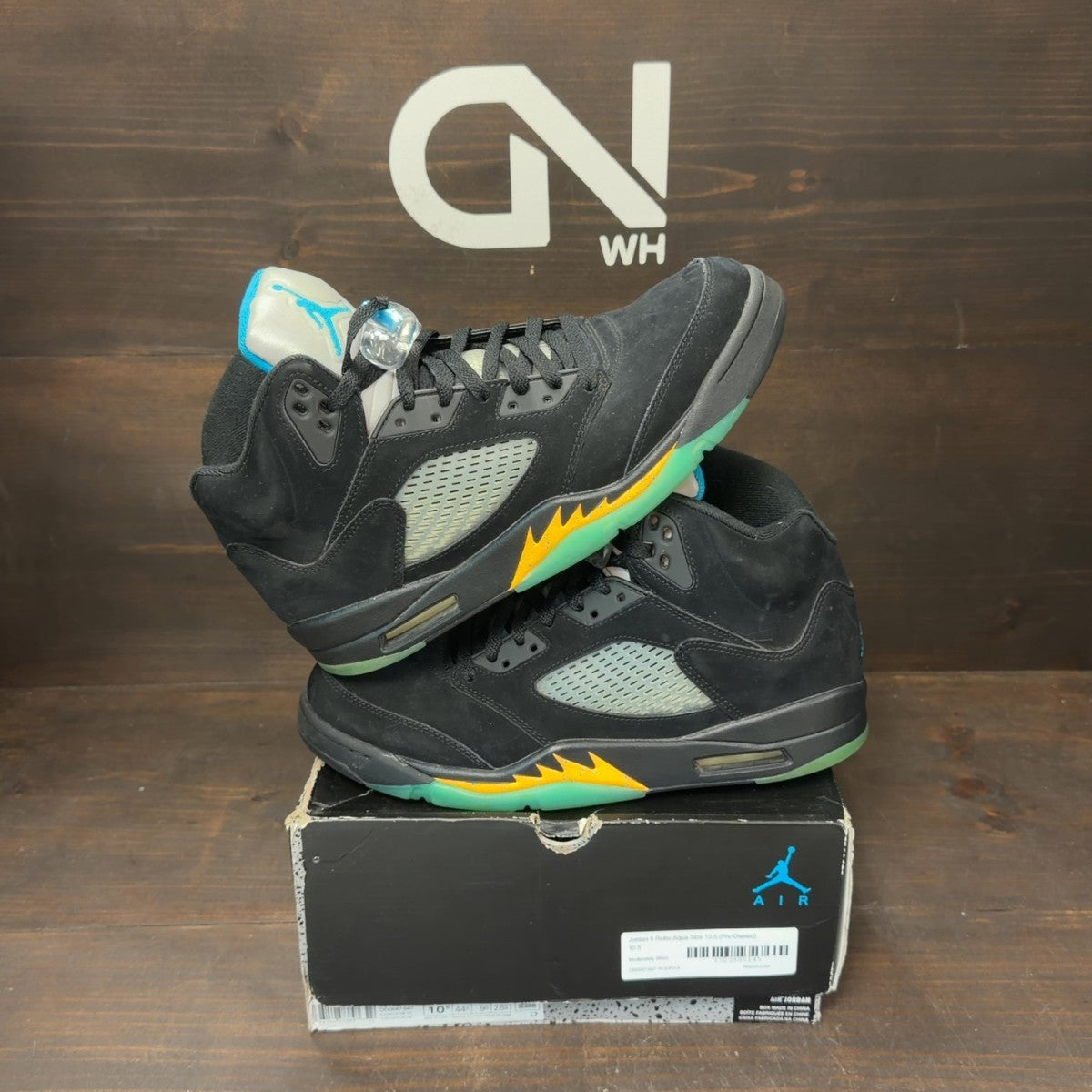 Jordan 5 Retro Aqua - Image 1