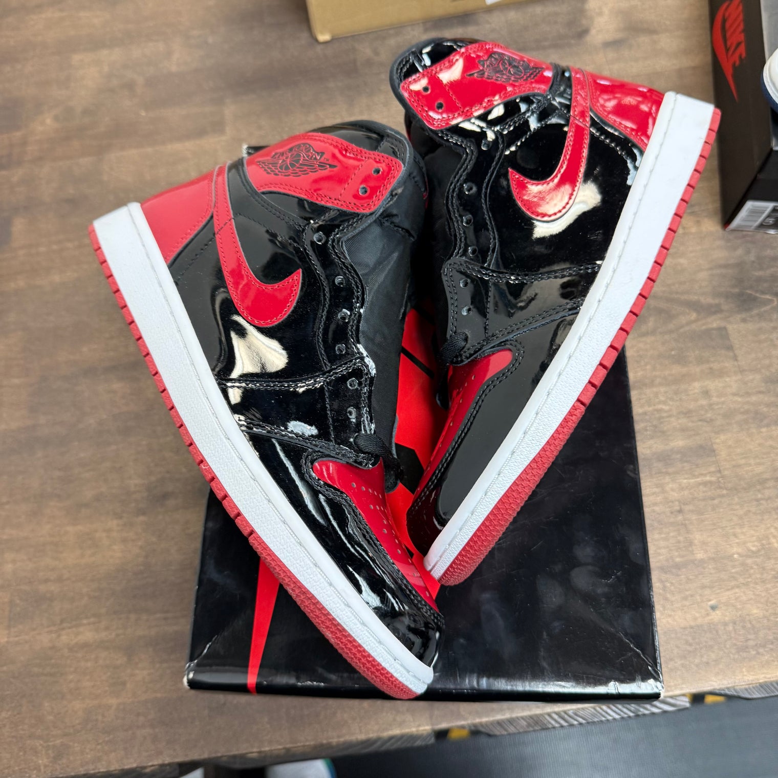 Air Jordan 1 High Patent Bred (Used)