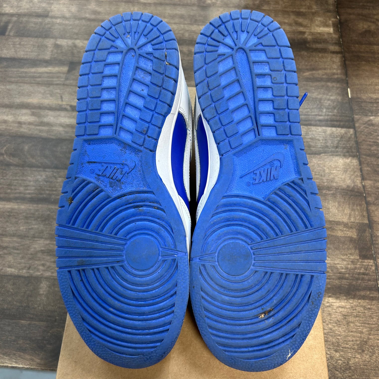 Racer Blue Dunk Low (USED, No Insoles, No Box)