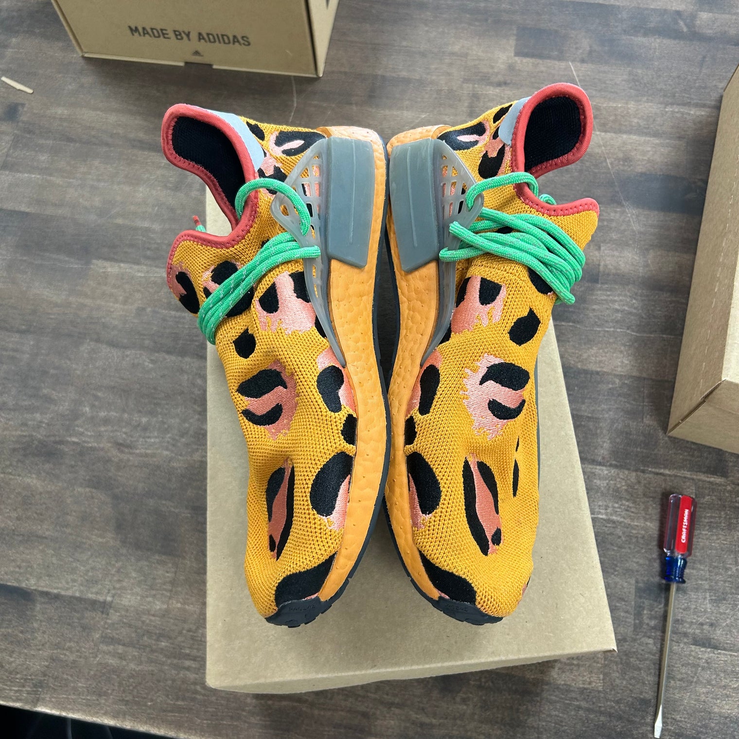 adidas NMD Hu Animal Print (US 10) (USED, No Box)