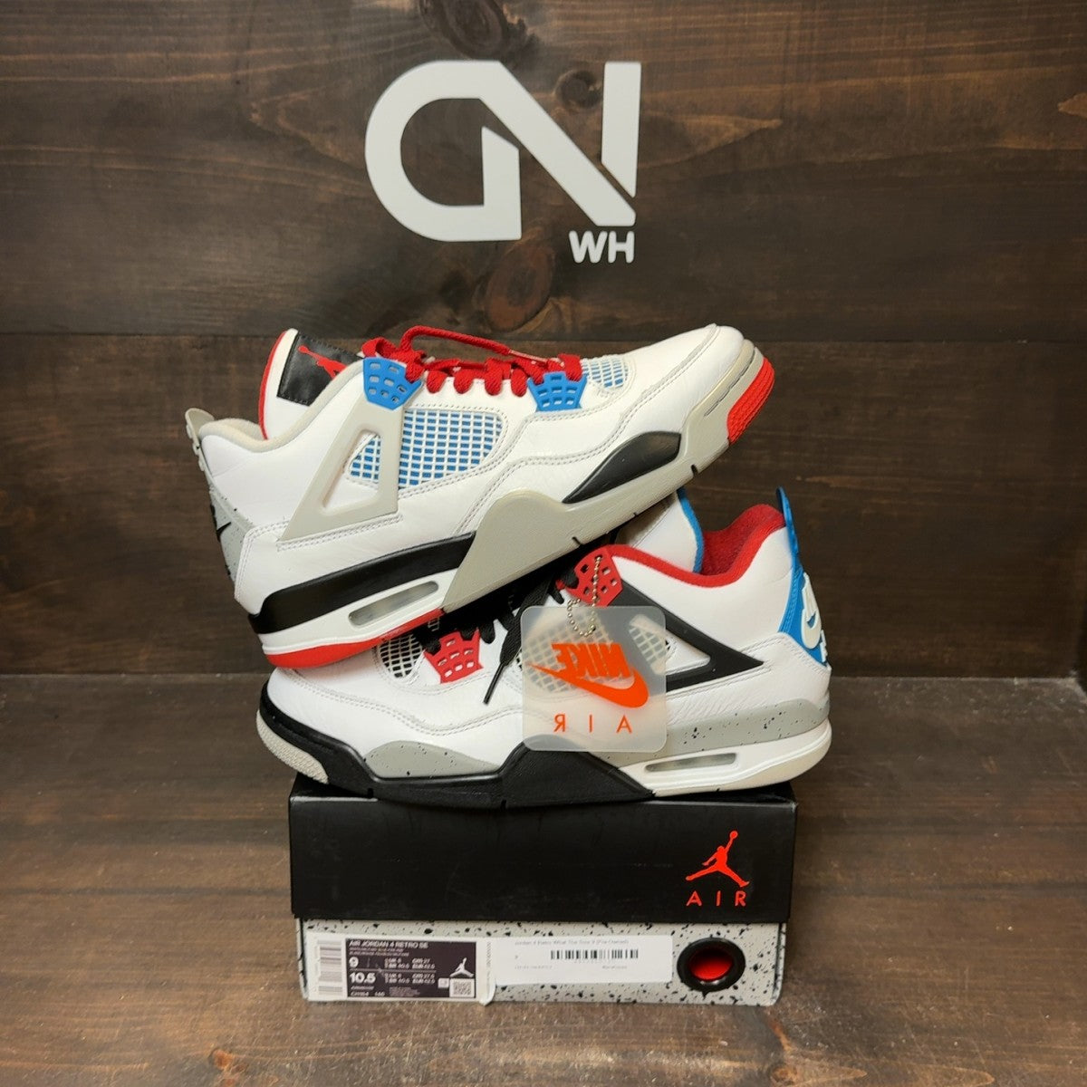 Jordan 4 Retro What The - Image 1