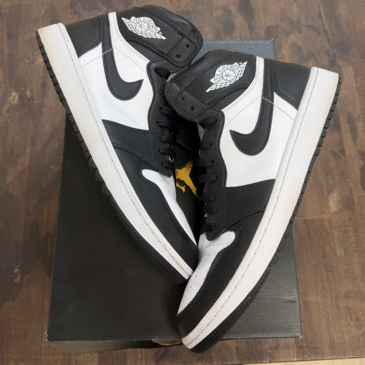 Jordan 1 Retro High Golf Black White - Image 1