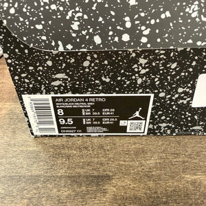 Jordan 4 Retro Military Black Size 8 (Pre-Owned) - Image 6